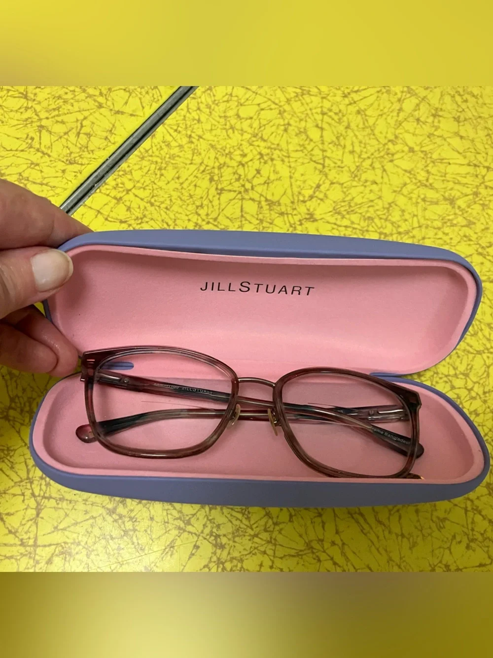 Jill Stuart Purple Eyeglasses Frames JS 401-3   50-17-135
